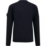 Шерстяной кардиган STONE ISLAND, синий - фото