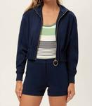 Аутран куртка в чернильном цвете Trina Turk - фото