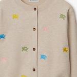 Свитер детский Burberry, бежево-серый - фото 4