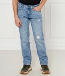 Джинсы Guess Straight Fit, голубой - фото