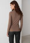 Топ OPUS SLIM FIT STRUCTURED BASIC, Cocoa/Brown - фото 3