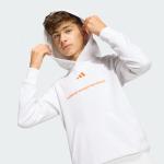 Adidas Sportswear Спортивная толстовка 'adidas Slogan Fleece' в белом цвете - фото 4