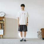 714STREET Повседневные шорты унисекс, Черный/Серый - фото 2