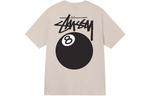 Белая футболка Stussy 8 Ball, Черный - фото 10