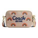 Холщовая сумка-кроссбоди Medium мужская Ivory COACH, Set (Bag+Dust Bag) - фото