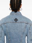 Джинсовая куртка на пуговицах Haikure, синий - фото 5