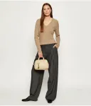 Свитер Slim fit Gant, бежевый - фото 2