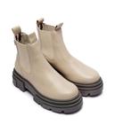 Ботинки челси женские Tommy Hilfiger на толстой подошве, бежевый - фото 3