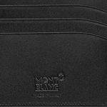 MONTBLANC Кожаный кошелек мужской черный - фото 4