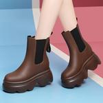 Ботинки Челси женские Golden Silk Rabbit, коричневый - фото 8