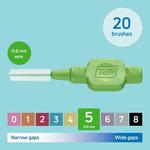 Межзубной ершик Original Green 0,8 мм Iso 5 - Упаковка 20 шт Tepe - фото 2