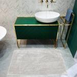 Коврик для ванной KARAT Coral, 50x2x80 см, белый - фото 3