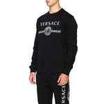 Свитшот с принтом Medusa Logo VERSACE, черный - фото 6