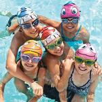 Очки для плавания Zoggs Predator Junior – зелёные/красные - фото 3