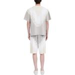 Футболка с принтом MM6 Maison Margiela, серый - фото 5