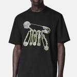 Футболка Pop Pin VERSACE, черный - фото 7