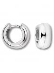 ONE ELEMENT Серьги-кольца из серебра 925 пробы - фото