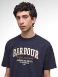Футболка с логотипом и круглым вырезом Barbour, Dark Navy - фото 3