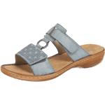 Rieker Мюли 'Eagle' в дымчато-синем цвете - фото