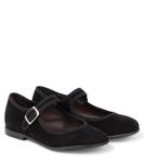 Замшевые балетки PèPè, Nero - фото