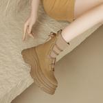 Ботильоны женские Echo&Yolo, коричневый - фото 6