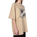 Футболка унисекс We11Done, бежевый - фото 4