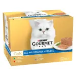 Влажный корм для кошек с курицей, говядиной, тунцом и индейкой Gourmet, 48 х 85 г - фото 21