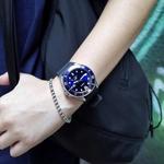 Мужские молодежные синие часы MDV-106B-2A CASIO - фото