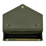 SAINT LAURENT Оливковая кожаная сумка через плечо - фото 6