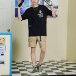 Футболка Converse Put-a-Smile-On-Your-Face Logo T-Shirt 'Black', черный - фото 4