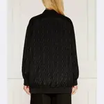 Бомбер свободного кроя Armani Exchange, черный - фото 3