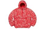 Пуховик унисекс Supreme, красный - фото 3