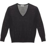 Свитер FW25 женский DRIES VAN NOTEN, темно-коричневый - фото 3