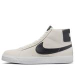 Кроссовки zoom blazer mid sb 'sail cave purple' Nike, серый - фото
