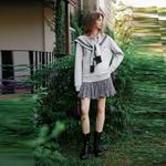 ELLE Свитшот Women's Medium Gray - фото 8