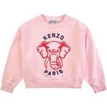 Детский свитшот KENZO, розовый - фото