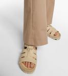 Резиновые сандалии Prada, Quarzo - фото 4