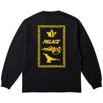 Лонгслив Palace x Maharishi Shaolin Tag Long-Sleeve, Black - фото 2