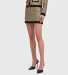 Куртка Paxton в золотом/черном цвете Amanda Uprichard - фото 3