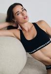 Бюстье LOGO BRALETTE KARL LAGERFELD, черный - фото 4