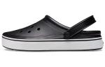 Шлепанцы и сланцы Crocs Off Court Clog 'Black' - фото