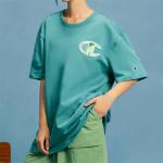 Футболка унисекс Champion, серый/синий - фото 8