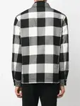 Куртка-рубашка в клетку Woolrich, белый - фото 4