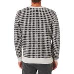 Чековый свитер Katin, черный - фото 2