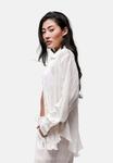 Блузка на пуговицах Sixth June, белый - фото 5