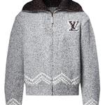 LOUIS VUITTON Джемпер Zippered Knitted Blouson - фото 4
