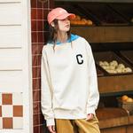 Свитшот весна осень зима унисекс COVERNAT, бежевый - фото 5