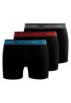 Трусики WAISTBAND TRUNKS 3 PACK Jack & Jones, цвет asphalt - фото 5
