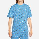 Футболка Nike x Hello Kitty SS22 синяя, цвет Blue - фото 4