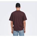 Футболка Only & Sons Fred Relax, коричневый - фото 2